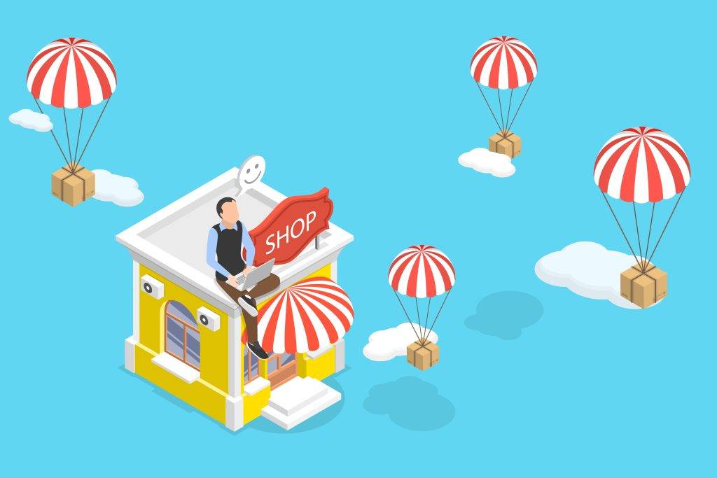 دراسات حالة توضح الفرق بين التجارة الالكترونية والدروب شيبنج