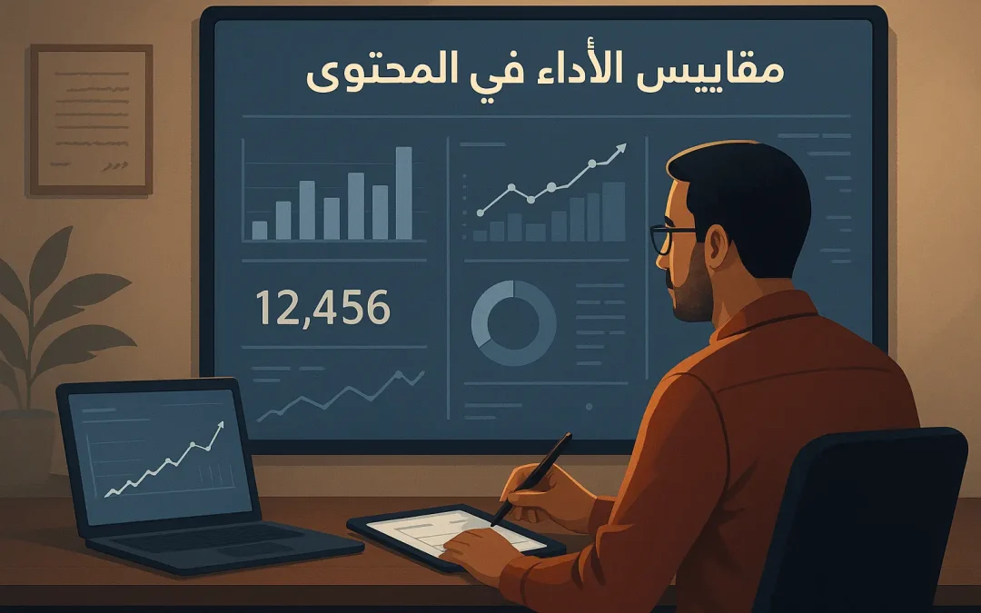 مقاييس أداء المحتوى – دليل عملي لتحليل النتائج وتحقيق النمو الحقيقي