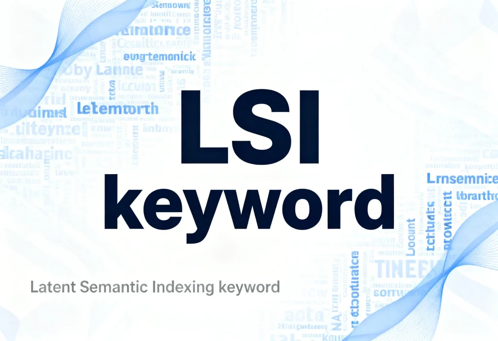  ما هي كلمات LSI؟